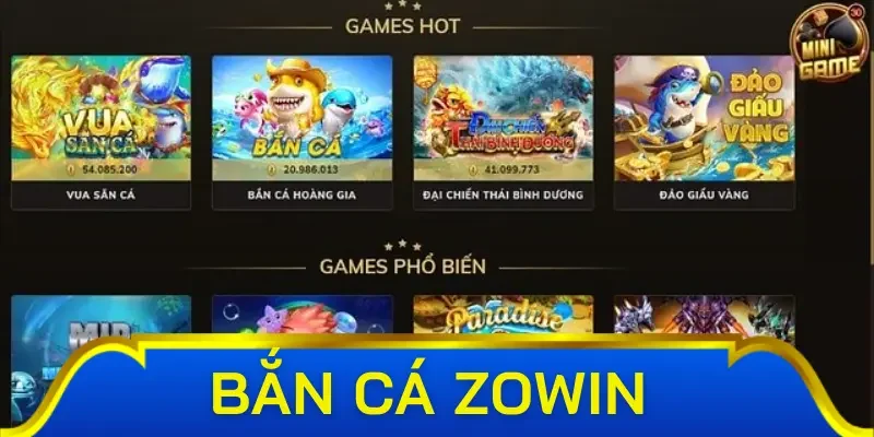 Một số tính năng nổi bật của bắn cá online Zo Win